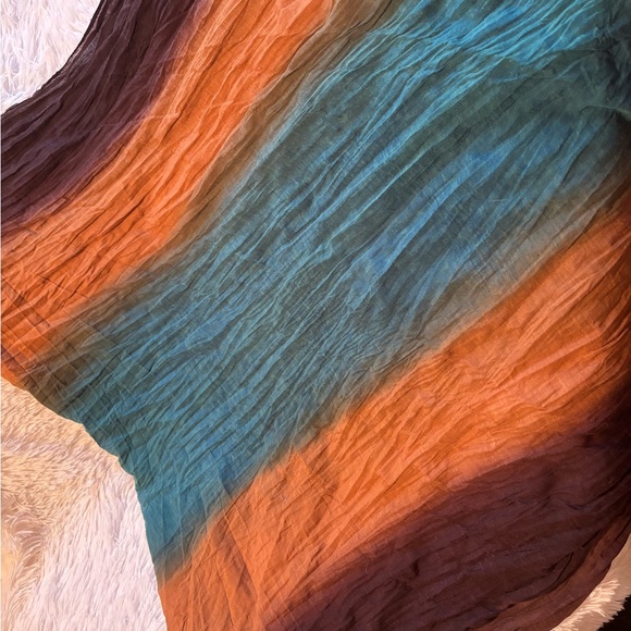 Multicolor Gradient Scarf - Picture 2 of 3